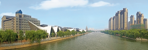 濟南市小清河板橋飛鷂景觀工程